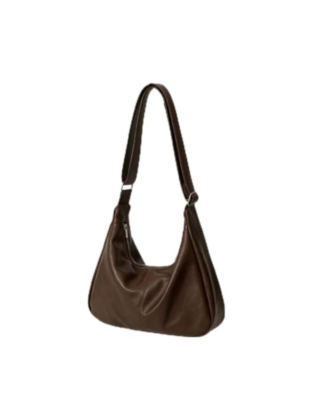 Slouchy Hobo Crossbody Bag Faux Leather Women's Shoulder Purse